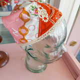 Sustainable Boho Repurposed Vintage Bandana Head Scarf