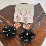 Romantic Floral Dangle Earrings
