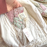 Heirloom Patchwork Quilt Coat | Double Wedding Ring Quilt Jacket