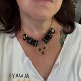 Handmade Reworked Vintage  Necklace