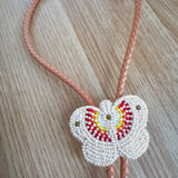 OOAK Bolo Butterfly Charm Necklace