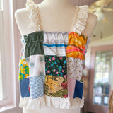 Boho Patchwork Tank Top/ Loungewear