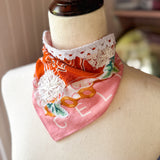 Sustainable Boho Repurposed Vintage Bandana Head Scarf