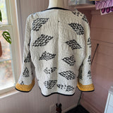 Boho Quilt Chore Coat