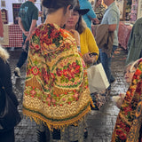 Floral Tapestry Cape | 1960’s Style Cape