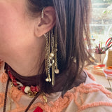 Statement Upcycled Vintage Mixed Metal Ear Cuff