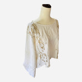 Embroidered Boho Long Sleeve Blouse