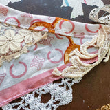 Sustainable Boho Repurposed Vintage Bandana Head Scarf