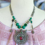 Gypsy Rose Boho Statement Necklace