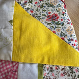 ‘60’s Fabric Patchwork Snap Front Scarf