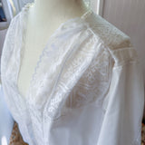 Boho White Lace Kimono Duster| Drawstring Kimono