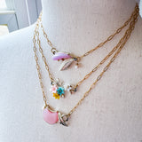 Whimsical Layering Necklace, Handmade Sentimental Jewelry
