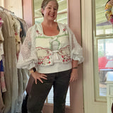 Heirloom Patchwork Cropped Jacket