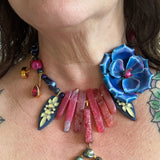 Summer in the City Repurposed Vintage Necklace no2