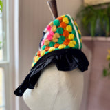 Granny Square Blanket Scarf Collar