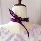 OOAK Boho Bandana Charm Necklace