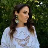 White Boho Blouse