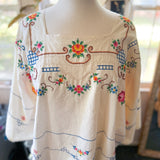 Suzi Embroidered blouse