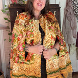Floral Tapestry Cape | 1960’s Style Cape