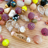 It Girl Repurposed Vintage Beaded Necklace