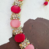 Americana Repurposed Vintage Statement Necklace