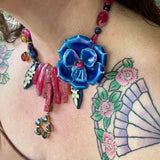Summer in the City Repurposed Vintage Necklace no2