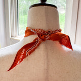 OOAK Boho Bandana Charm Necklace