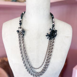 Black Tie Necklace