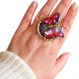 Butterfly Repurposed Vintage Ring