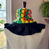 Granny Square Blanket Scarf Collar