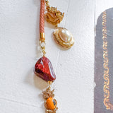 OOAK Bolo Butterfly Charm Necklace