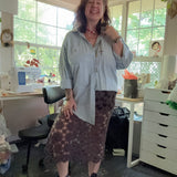 Handmade Crochet Skirt| Festival Midi Skirt| Boho Layering Skirt| Plus Size