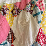 Heirloom Patchwork Quilt Wide Leg Pants