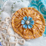 Sustainable Boho Repurposed Shabby Chic Vintage Bandana Head Scarf