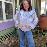 Heirloom Patchwork Quilt Coat | Double Wedding Ring Quilt Jacket