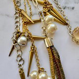 Statement Upcycled Vintage Mixed Metal Ear Cuff