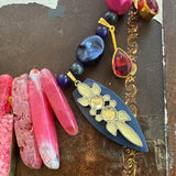Summer in the City Repurposed Vintage Necklace no2