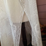 Romantic Vintage Lace Tunic Cover Up | Sustainable Slow Fashion Tunic