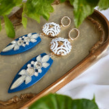 Summer Breeze Repurposed Vintage Earrings