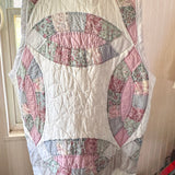 Heirloom Patchwork Quilt Vest | Double Wedding Ring Quilt Vest