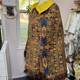 Vintage Tapestry Cape | 1960’s Style Cape