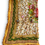 Floral Tapestry Clutch Handbag | Up-cycled Vintage Fabric Purse