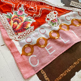 Sustainable Boho Repurposed Vintage Bandana Head Scarf