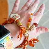 Boho Bandana Charm Bracelet One of a Kind