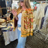 Floral Tapestry Cape | 1960’s Style Cape