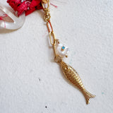 Bandana Charm Necklace/Wrap Bracelet One of a Kind