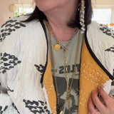 Boho Quilt Chore Coat