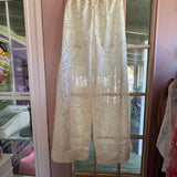 Boho Lace Side Split Lounge Pants/ Beach Cover Up