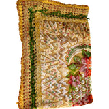 Floral Tapestry Clutch Handbag | Up-cycled Vintage Fabric Purse