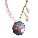 Asymmetrical Whimsical Handmade Statement Necklace